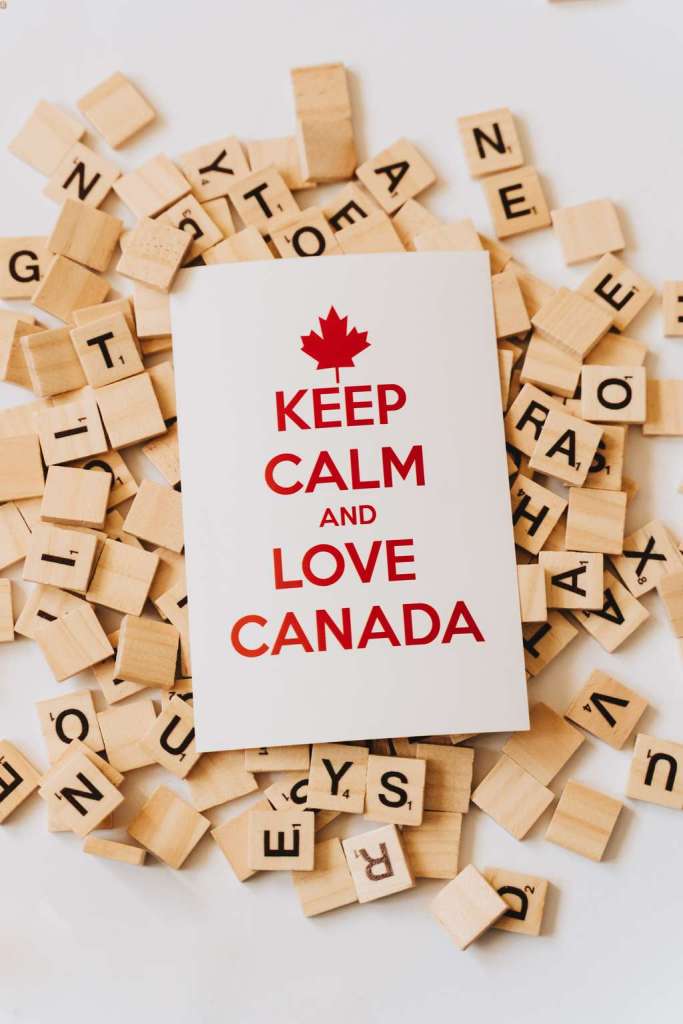 keep calm and love canada